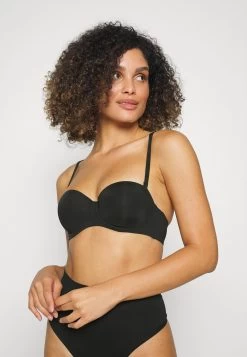 ESPRIT Shiny Strapless Padded Bra - Strapless Bh - Black