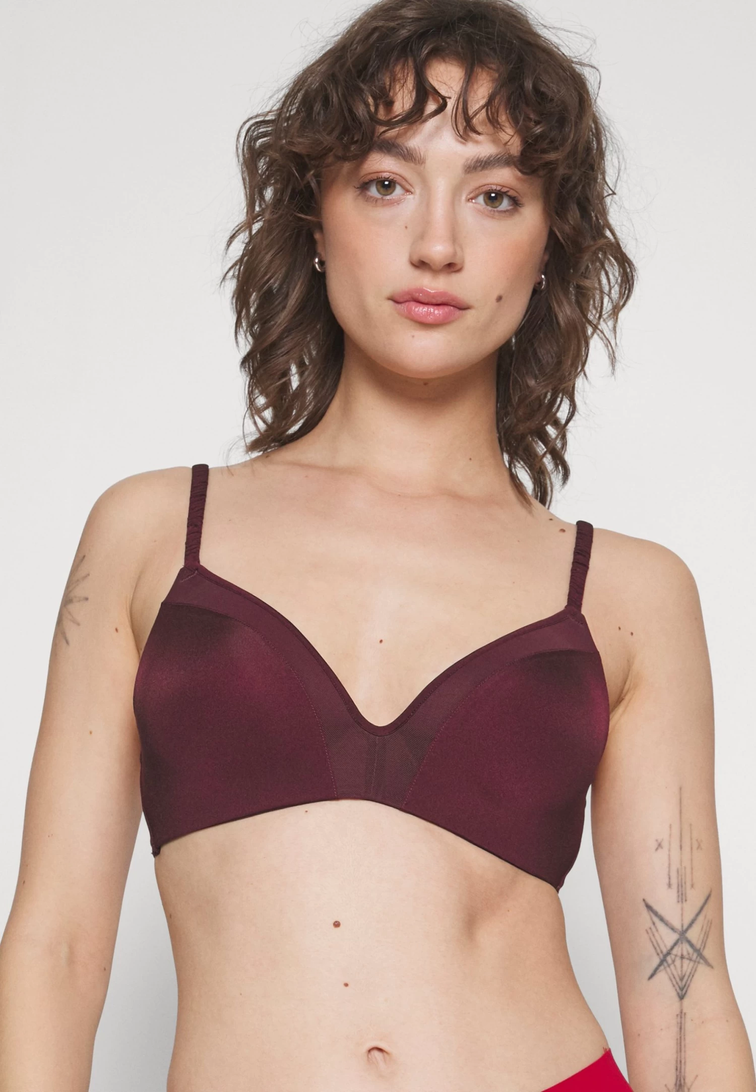 ESPRIT Triangel Bh - Bordeaux Red - Image 5
