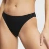 ESPRIT Strukturierte Mit Hohem Beinausschnitt - Bikinibroekje - Black