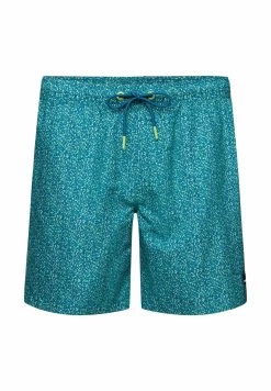 ESPRIT Mit Allover-Muster - Zwemshorts - Teal Blue
