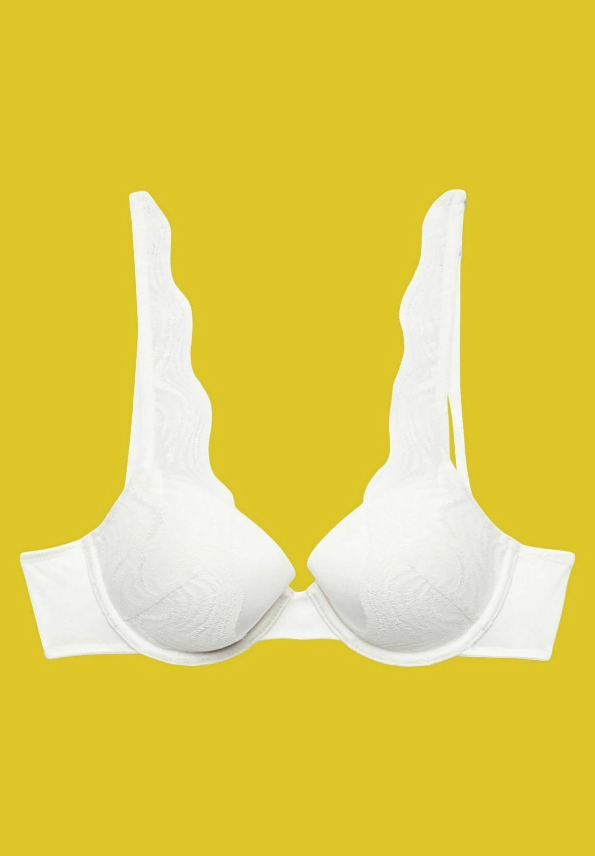 ESPRIT Wattierter Mit Spitze - Beugel Bh - Off White - Image 8