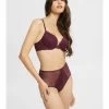 ESPRIT Seasonal The Sexy Fit - Push-Up Bh - Bordeaux Red