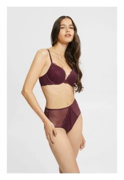 ESPRIT Seasonal The Sexy Fit - Push-Up Bh - Bordeaux Red