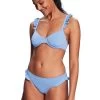 ESPRIT Balian Par Mini With Side Frills - Bikinibroekje - Light Blue Lavender