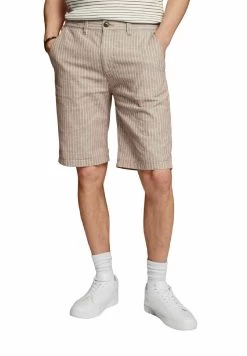 ESPRIT Gestreifte- Shorts - Beige