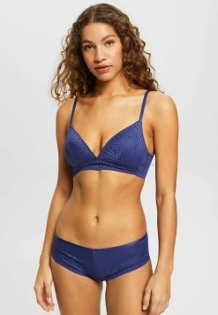 ESPRIT Wattierter Ohne Bügel - Triangel Bh - Dark Blue